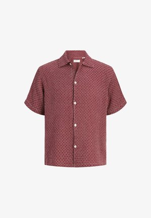 Jack & Jones, RESORT SHIRT RELAXED FIT RESORT SHIRT - Pluus - cabernet