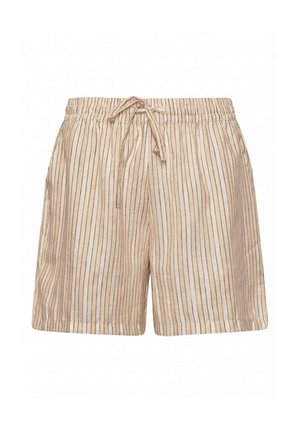 Opal Studio, IRIS - Šortky - beige camel stripe