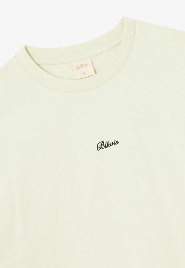 SCRIPT TEE UNISEX - Basic T-shirt - meadow mist2