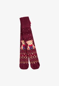 Niet geselecteerd, dark red teddy bear