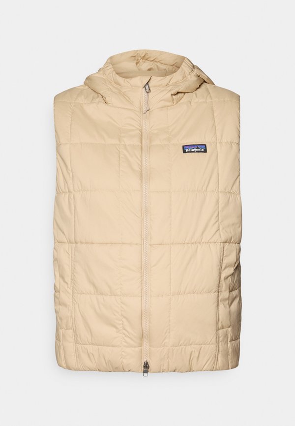 LIGHT GUST HOODED VEST - Waistcoat - oar tan3
