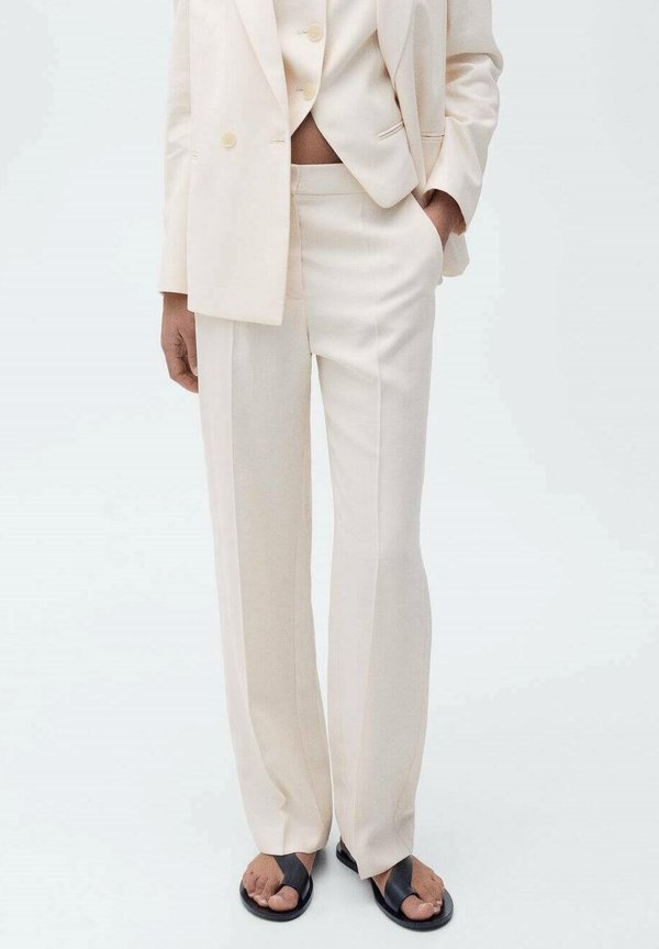 TEMPO - Trousers - ecru