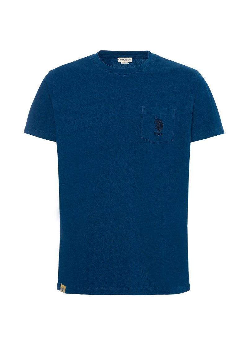 U.S. Polo Assn. T-shirt basic blauw U.S. Polo Assn. T-shirt basic blauw