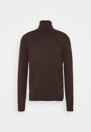 Strickpullover - dark brown