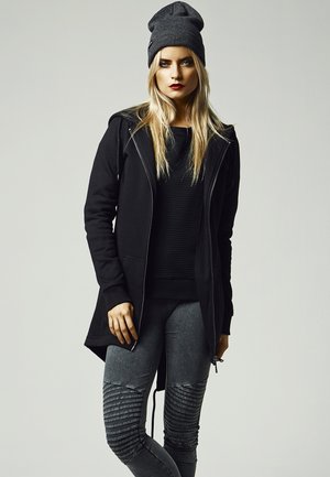 PARKA - Zip-up sweatshirt - black