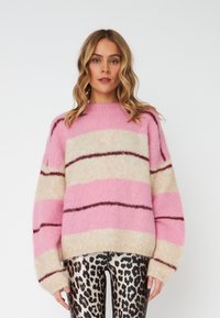 SKYLAR - Neule - pink/bordeaux