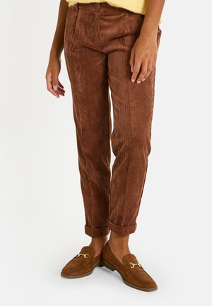 À REVERS - Pantalones - marron