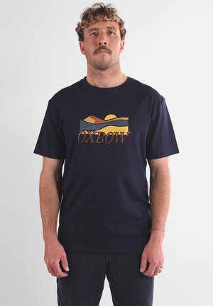 T-shirt imprimé - deep marine