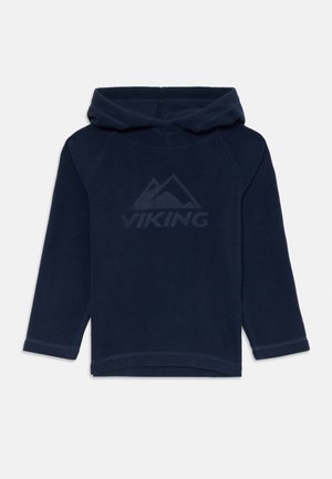 Viking, PLAYTIME HOODIE WARM MIX & MATCH UNISEX - Φλις πουλόβερ - navy