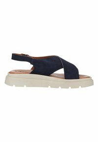 Tamaris Sandali con plateau - navy
