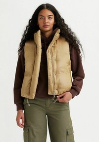 PILLOW BUBBLE TRAVERTINE - Bodywarmer - travertine