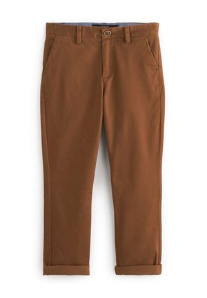 STRETCH  - Nohavice chinos - ginger tan brown