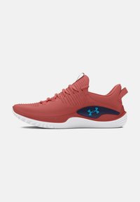 Under Armour FLOW DYNAMIC  - Väglöparskor - sedona red