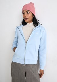 GANT TONAL SHIELD ZIP HOODIE - Mikina so zipsom - calming blue
