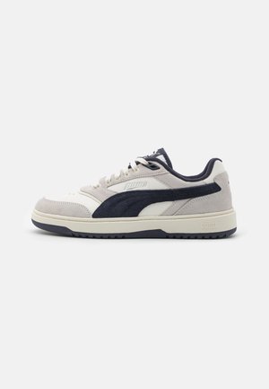 DOUBLECOURT UTILITY UNISEX - Sneakers laag - warm white/new navy