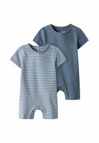 TWO SOON 2ER-PACK KURZARM - Pyjama - blue mirage