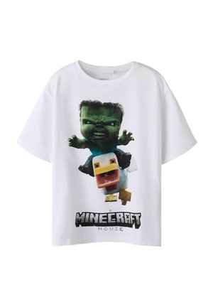 MINECRAFT - Print T-shirt - bright white
