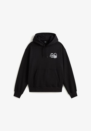 Vans, CUSTOM CAT PULLOVER. - Felpa con cappuccio - black