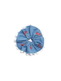 CERISE SCRUNCHIE - Hiusasuste - blue