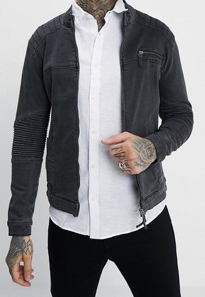 Veste en jean - black denim