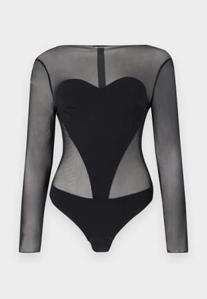 SOULMATE BODYSUIT THONG - T-shirt à manches longues - black