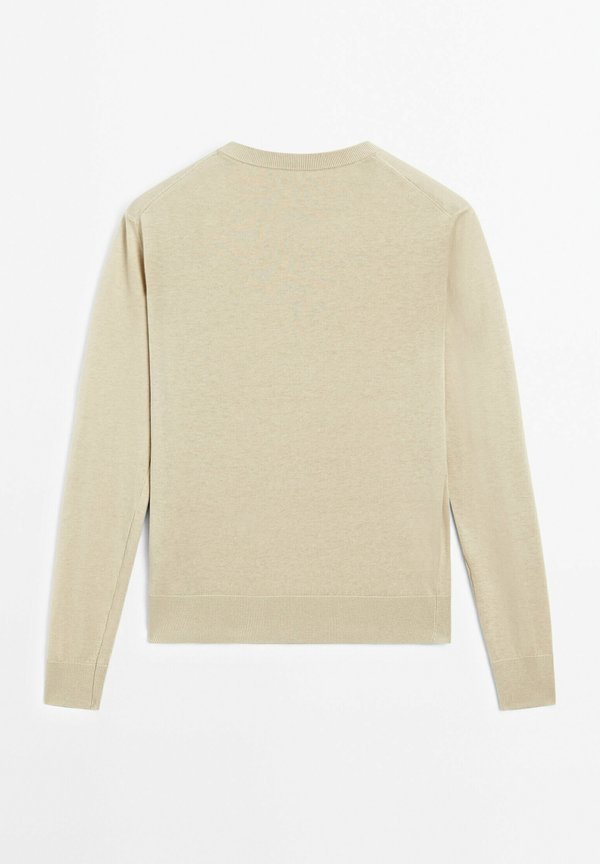 BLEND - Jumper - mottled beige4