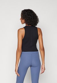 Sweaty Betty MINDFUL SEAMLESS WRAP TANK  - Topper - black
