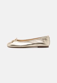 Unselected, gold leaf