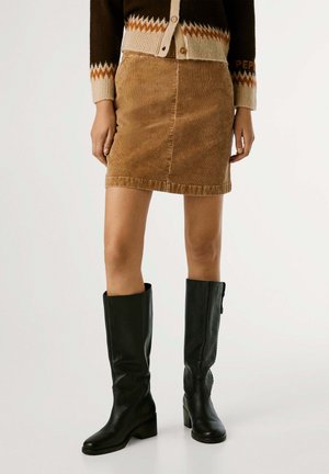 PAULA - Minigonna - beige