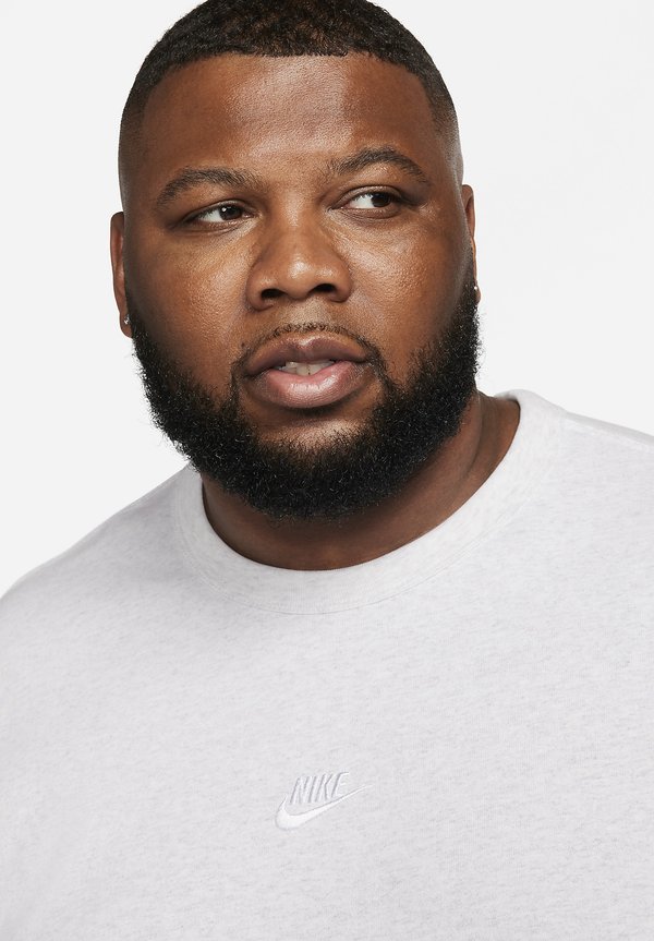 TEE - Basic T-shirt - birch heather4