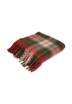 CHECKED WITH FRINGE - Altri accessori - verde rosso