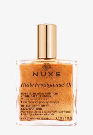 HUILE PRODIGIEUSE® SHIMMERING DRY OIL GOLD - Gesichtsöl - -