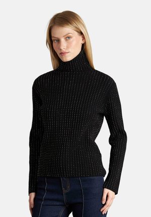 CON DETALLES. - Jersey de punto - black