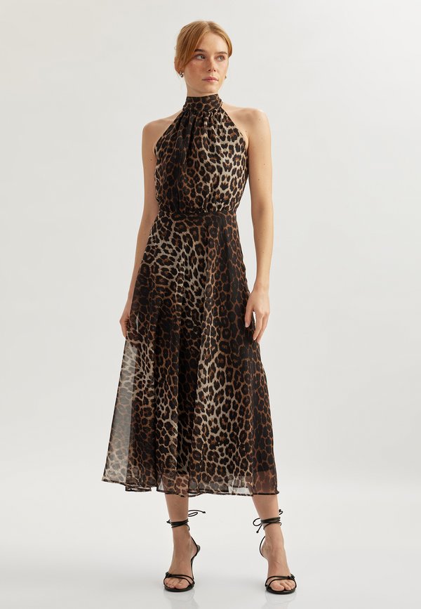 LEOPARD PRINTED  - Freizeitkleid - beige
