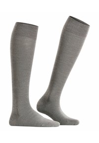 FALKE Sensitive Berlin - Kniestrümpfe - light grey mel