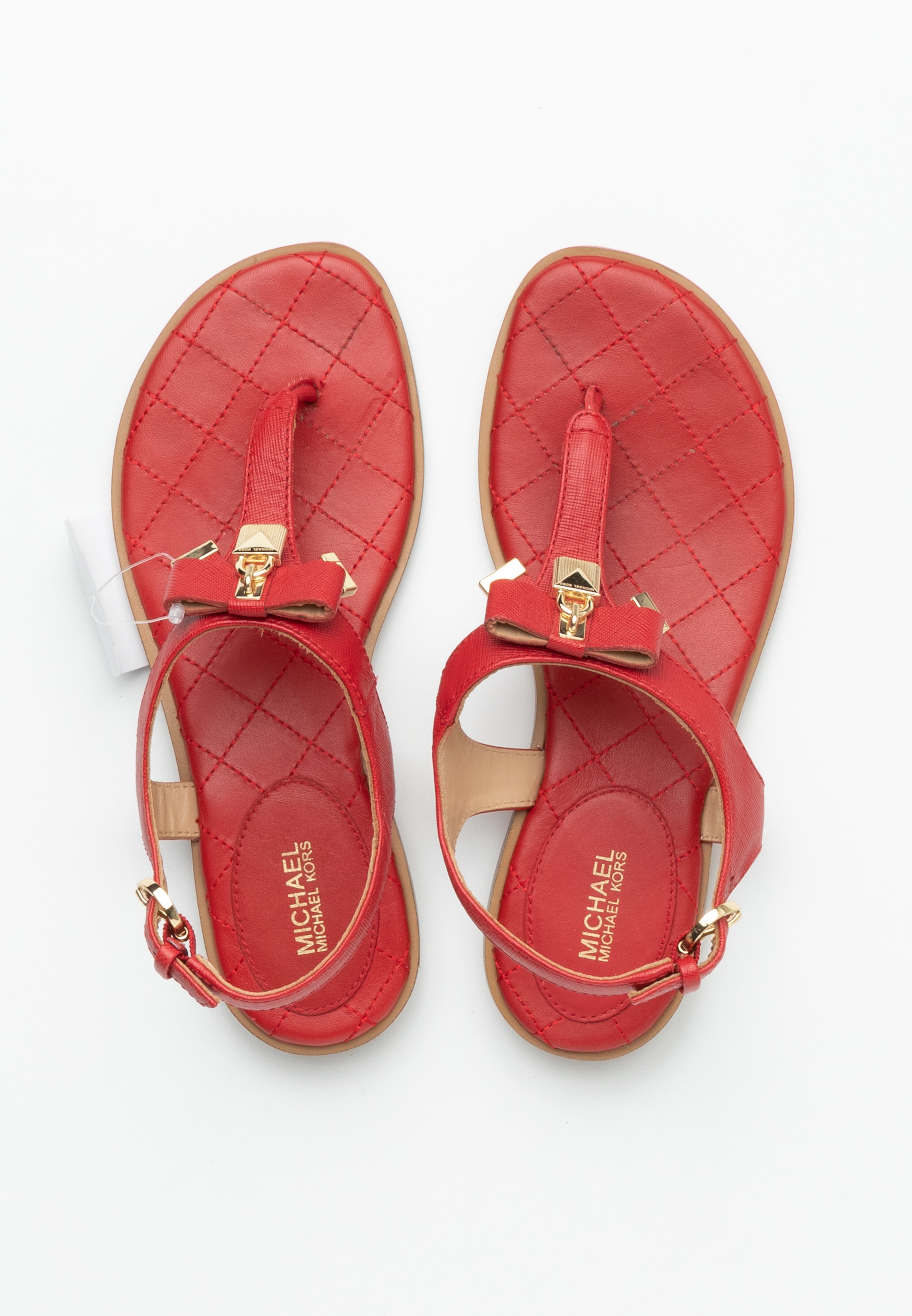 Michael kors red slippers online