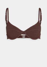 Não selecionado, brown