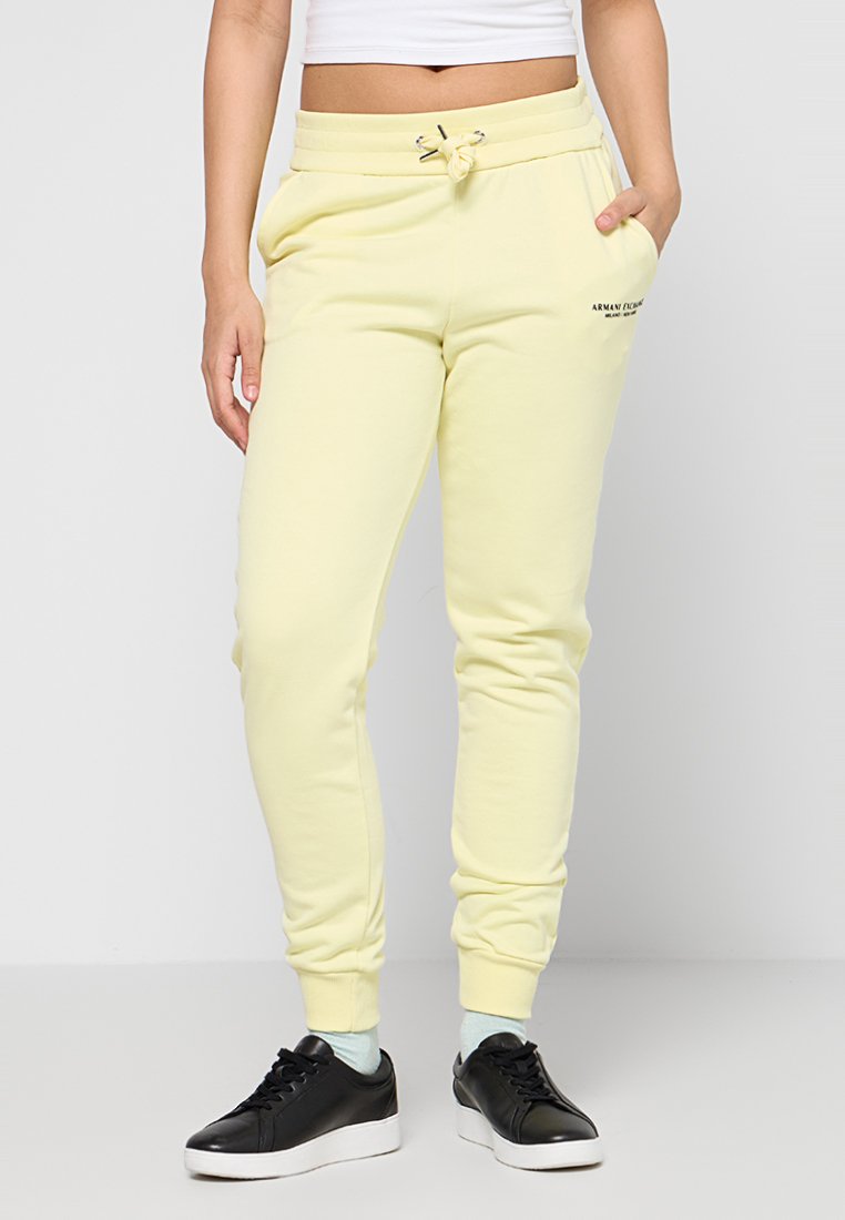 Armani Exchange Trainingsbroek lichtgeel