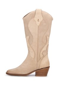 CAMILLE WESTERN - Stivali texani / biker - sand