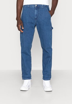 Jeans straight leg - blue denim