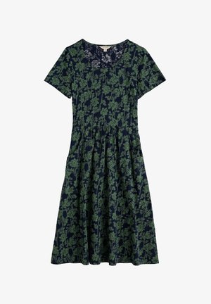 Seasalt Cornwall, SEASALT CORNWALL ENOR DRESS - Φόρεμα από ζέρσεϊ - green - cosmos stems maritime