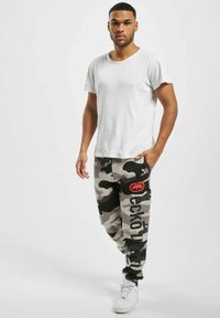 ecko unltd. URBAN CLASSICS 2FACE  - Verryttelyhousut - black camouflage