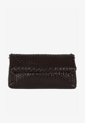 HVISK, ARLENE BRAIDED RAW STRUCTURE - Pochette - umber brown