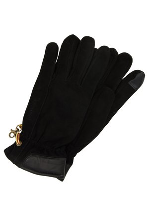 NUBUCK GLOVE W TOUCH TIPS - Gloves - black