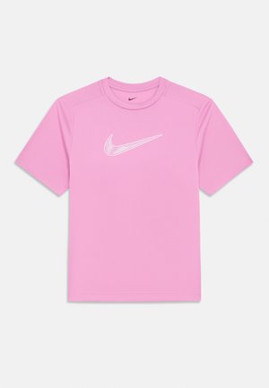 SHORT SLEEVE - T-shirt de sport - light magenta/white