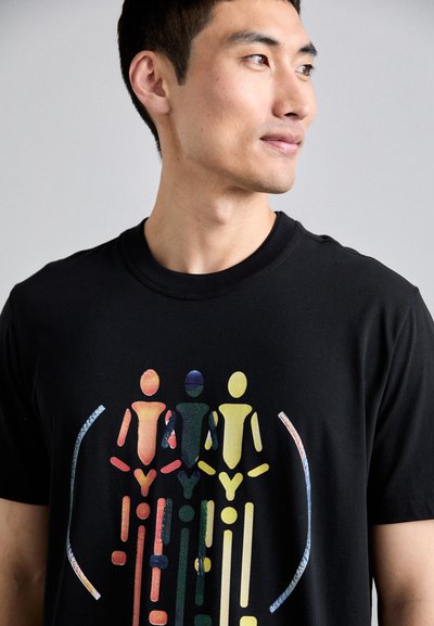 PS Paul Smith MENS BIKES - T-shirt con stampa - blacks
