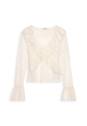 NA-KD FRILL - Blouse - cream