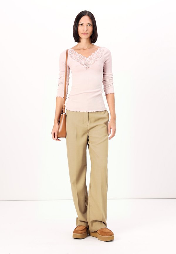 BEATHA - Long sleeved top - shadow gray3