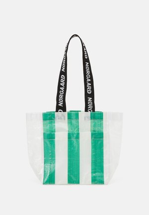 Mads Nørgaard LAUNDRETTE MIRCA BAG - Käsilaukku - classic green/white