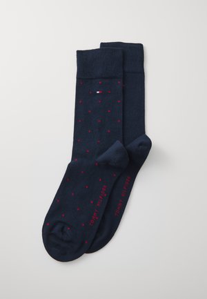 MEN SOCK DOT 2 PACK - Socks - navy